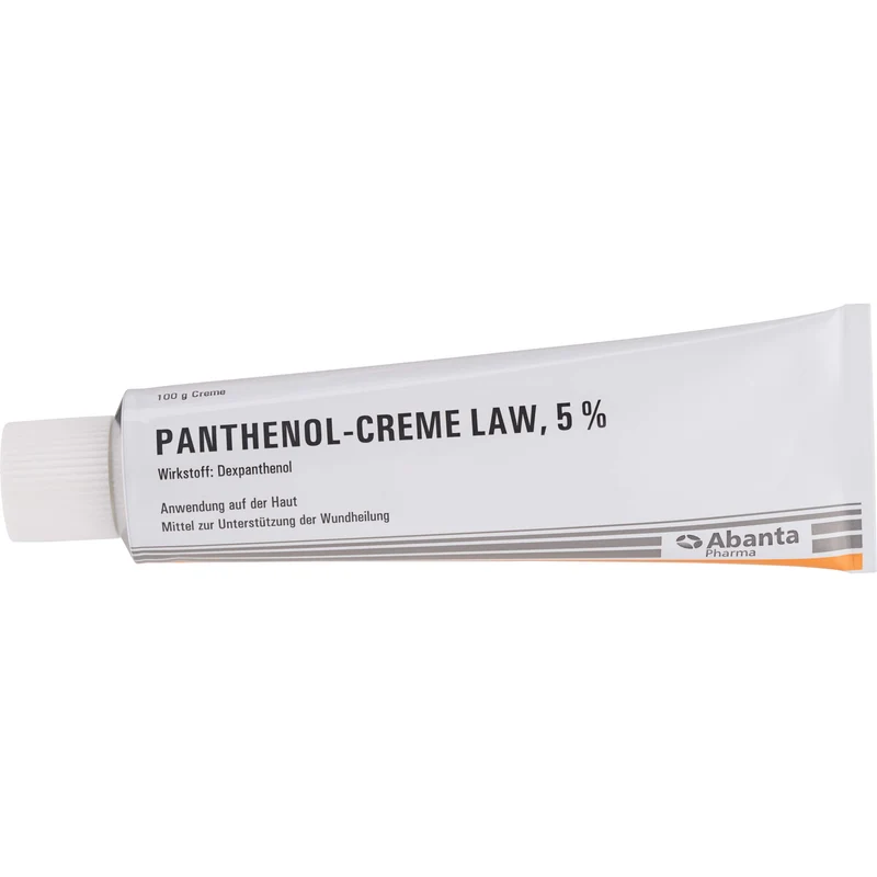 Panthenol-Creme LAW 5 % zur Unterstützung der Wundheilung, 100 g Creme