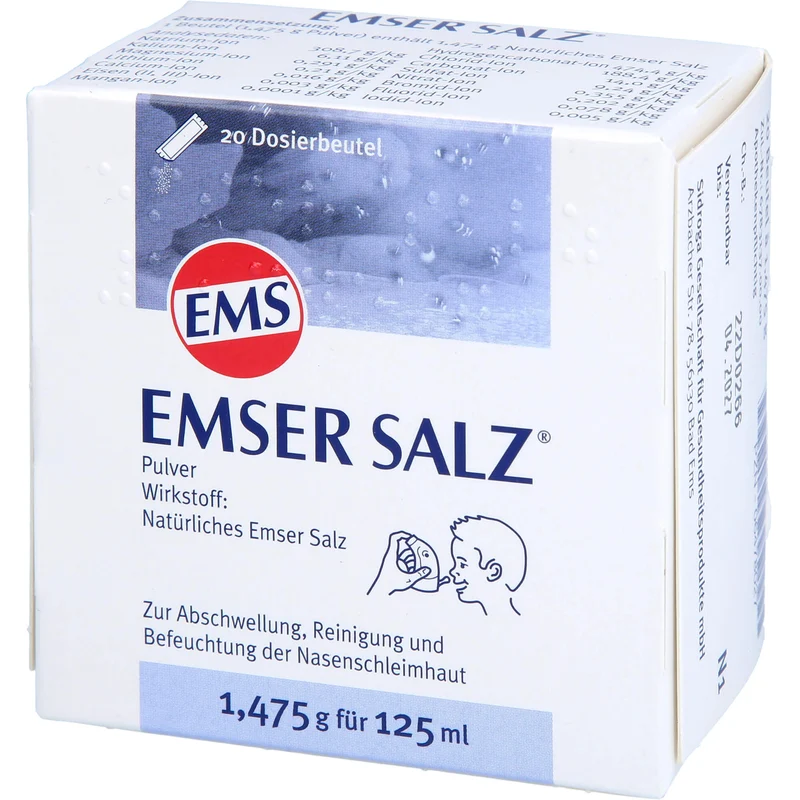 EMSER SALZ , Pulver 1,475 g, 20 St. Beutel