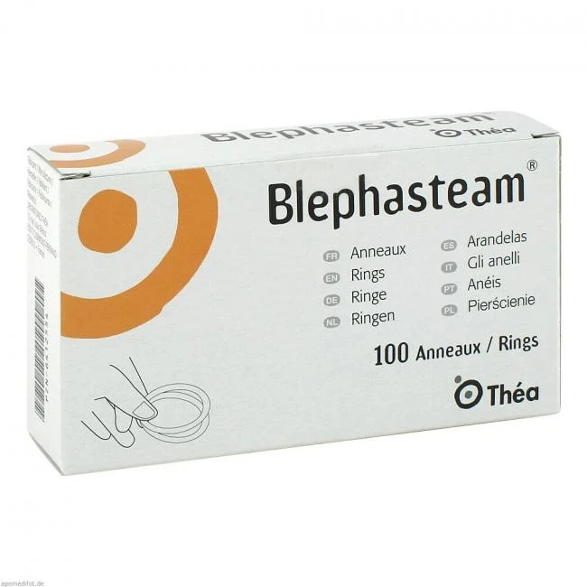 Blephasteam Ringe zur Anwendung mit der Blephasteam Brille, 100 St. Zubehör