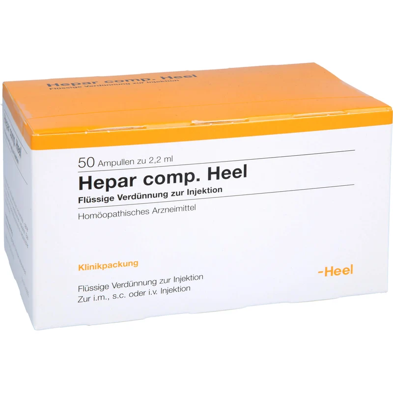 Hepar comp. Heel flüssige Verdünnung, 50 St. Ampullen