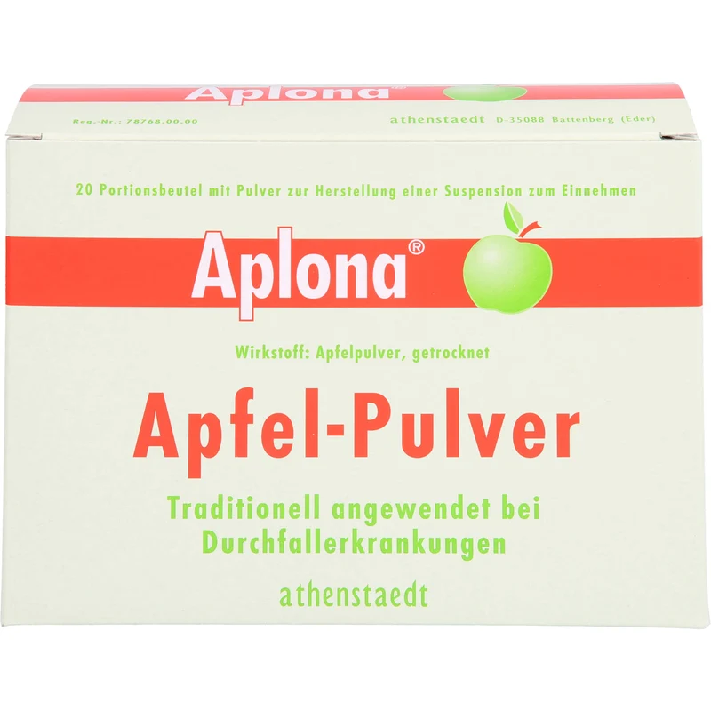 Aplona Apfel-Pulver bei Durchfallerkrankungen, 20 St. Beutel