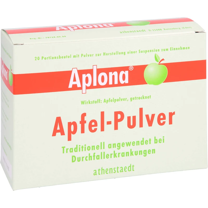 Aplona Apfel-Pulver bei Durchfallerkrankungen, 20 St. Beutel