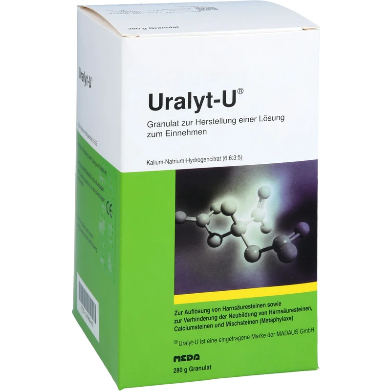 Uralyt-U Granulat zur Auflösung von Harnsäuresteinen, 280 g Granulat