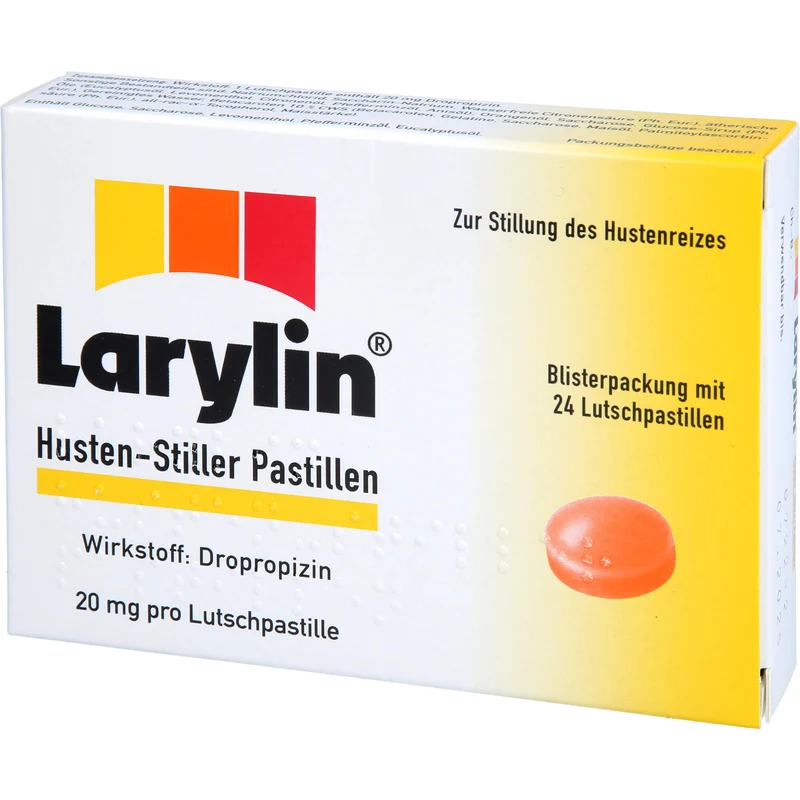 Larylin Husten-Stiller Pastillen, 24 St. Tabletten