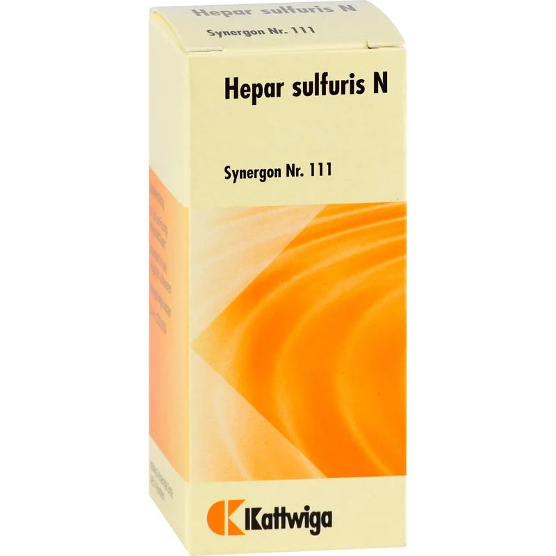 Kattwiga Synergon Nr. 111 Hepar sulfuris N Tabletten, 100 St. Tabletten