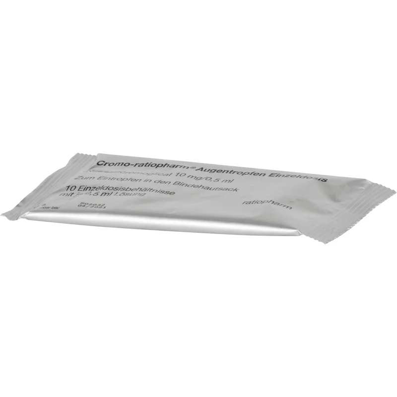 Cromo-ratiopharm Augentropfen Einzeldosis, 20 St. Einzeldosisbehältnisse