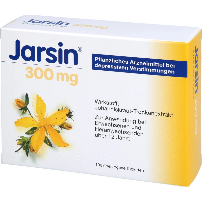 Jarsin 300 mg, überzogene Tabletten, 100 St. Tabletten
