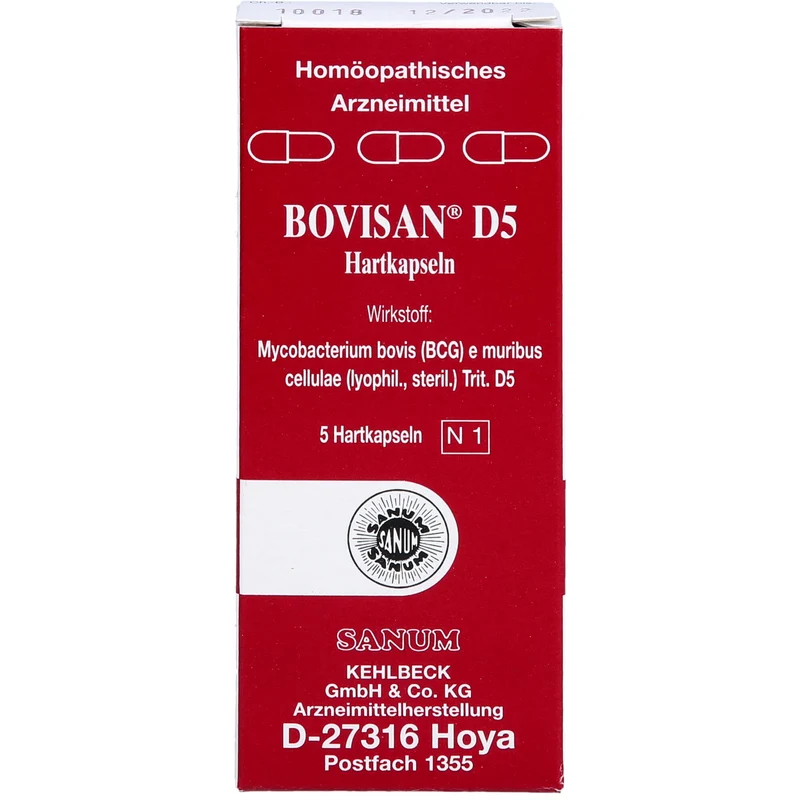 SANUM-KEHLBECK Bovisan D5 Hartkapseln, 5 St. Kapseln