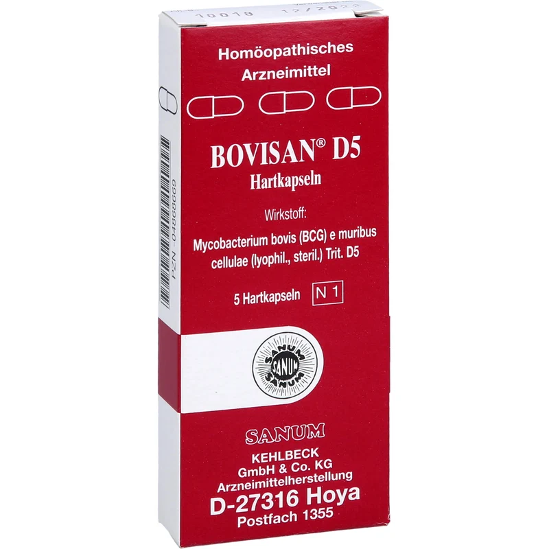 SANUM-KEHLBECK Bovisan D5 Hartkapseln, 5 St. Kapseln