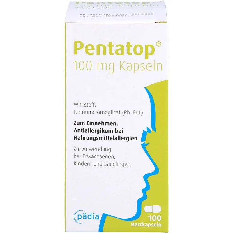 Pentatop 100 mg Kapseln, Hartkapseln, 100 St. Kapseln