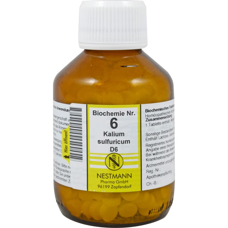 NESTMANN Biochemie 6 Kalium sulfuricum D6 Tabletten, 400 St. Tabletten