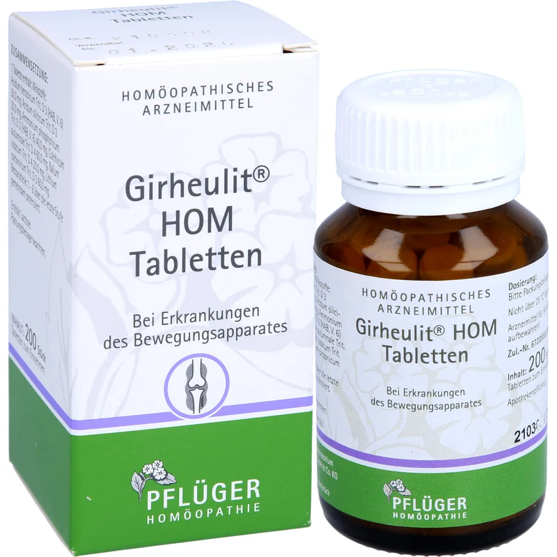 Girheulit HOM Tabletten bei Erkrankungen des Bewegungsapparates, 200 St. Tabletten