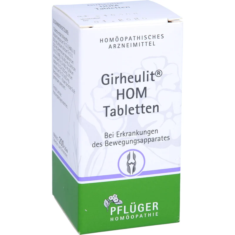 Girheulit HOM Tabletten bei Erkrankungen des Bewegungsapparates, 200 St. Tabletten