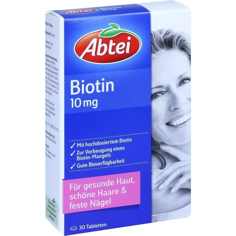 Abtei Biotin 10mg, 30 St. Tabletten