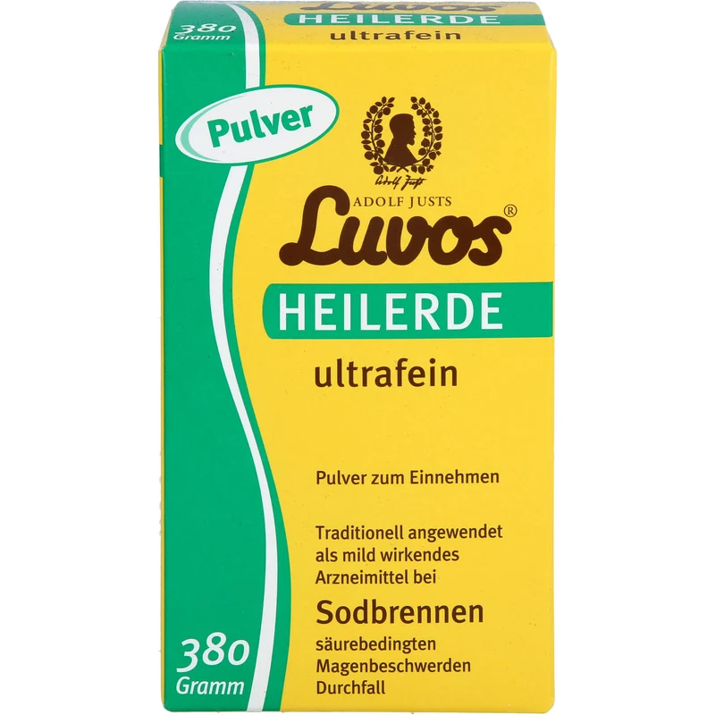 Luvos Heilerde ultrafein bei Sodbrennen, 380 g Pulver