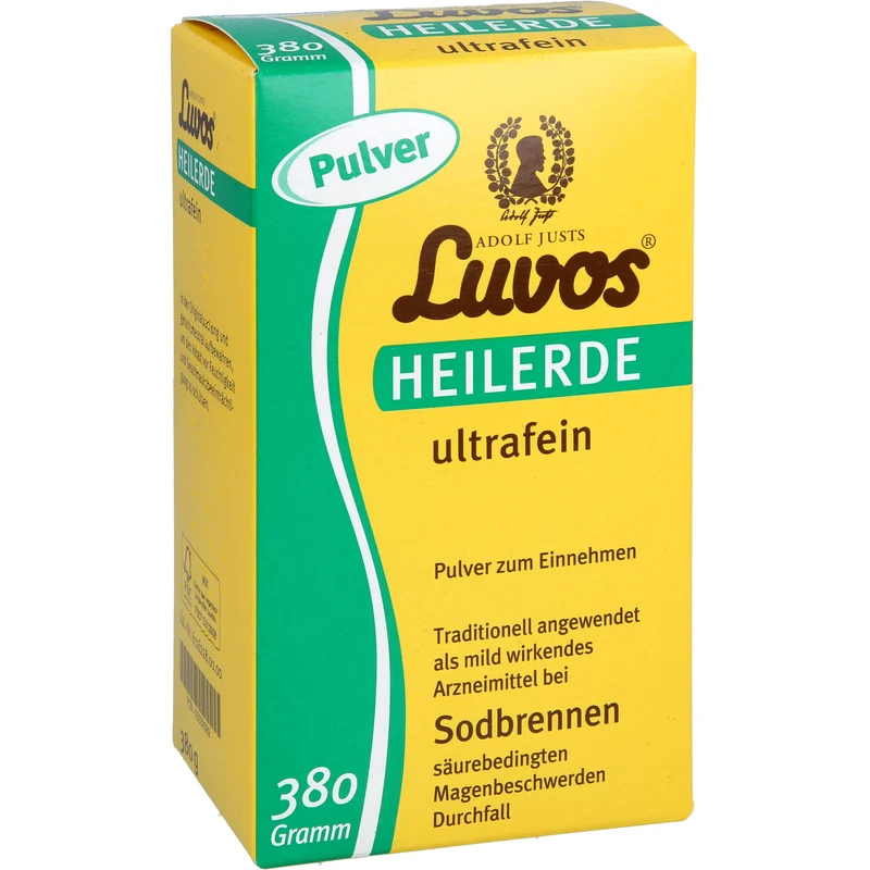 Luvos Heilerde ultrafein bei Sodbrennen, 380 g Pulver