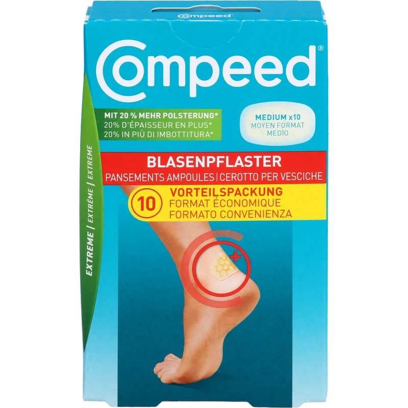 Compeed Blasenpflaster Extreme, 10 St. Pflaster