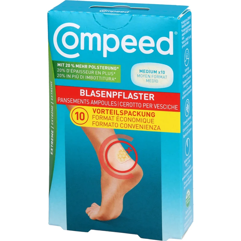 Compeed Blasenpflaster Extreme, 10 St. Pflaster