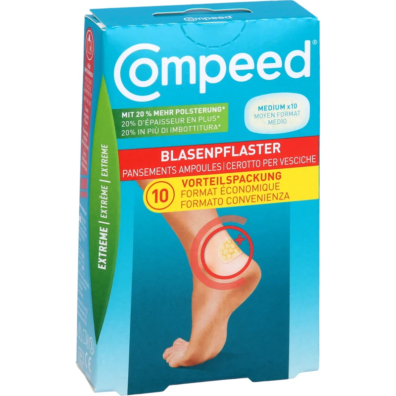 Compeed Blasenpflaster Extreme, 10 St. Pflaster