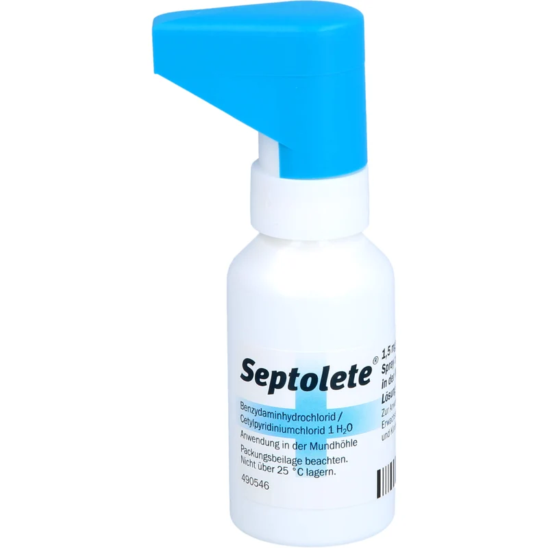 Septolete 1,5 mg/ml + 5 mg/ml Spray bei Halsschmerzen, 30 ml Lösung