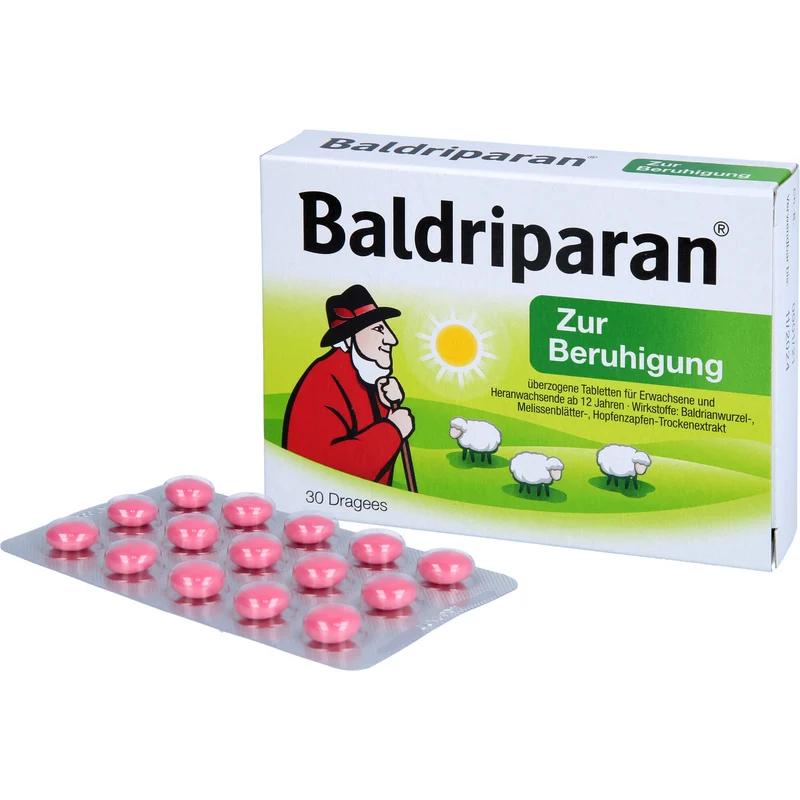 Baldriparan Dragees zur Beruhigung, 30 St. Dragees