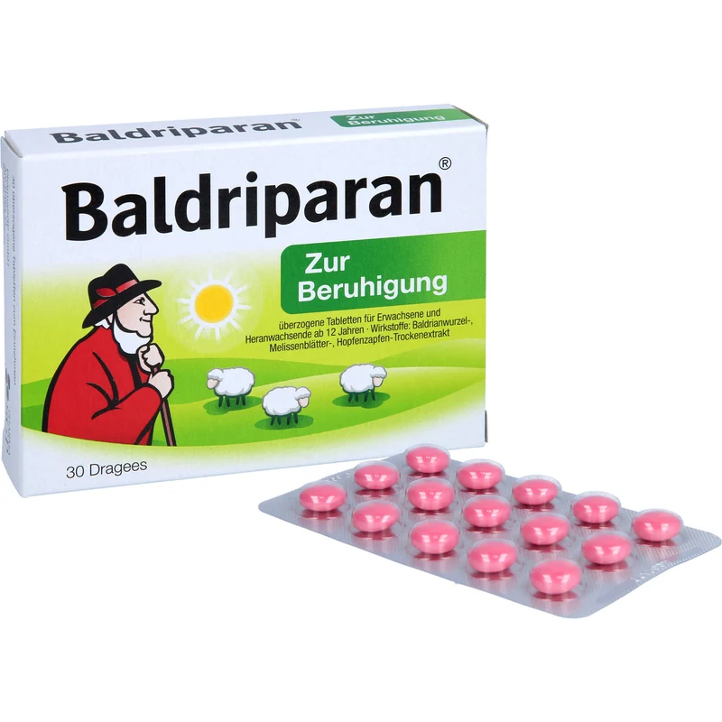 Baldriparan Dragees zur Beruhigung, 30 St. Dragees