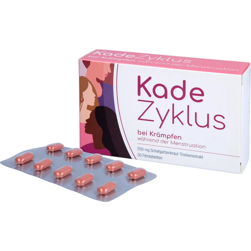 KadeZyklus bei Krämpfen während der Menstruation Filmtabletten, 30 St. Tabletten