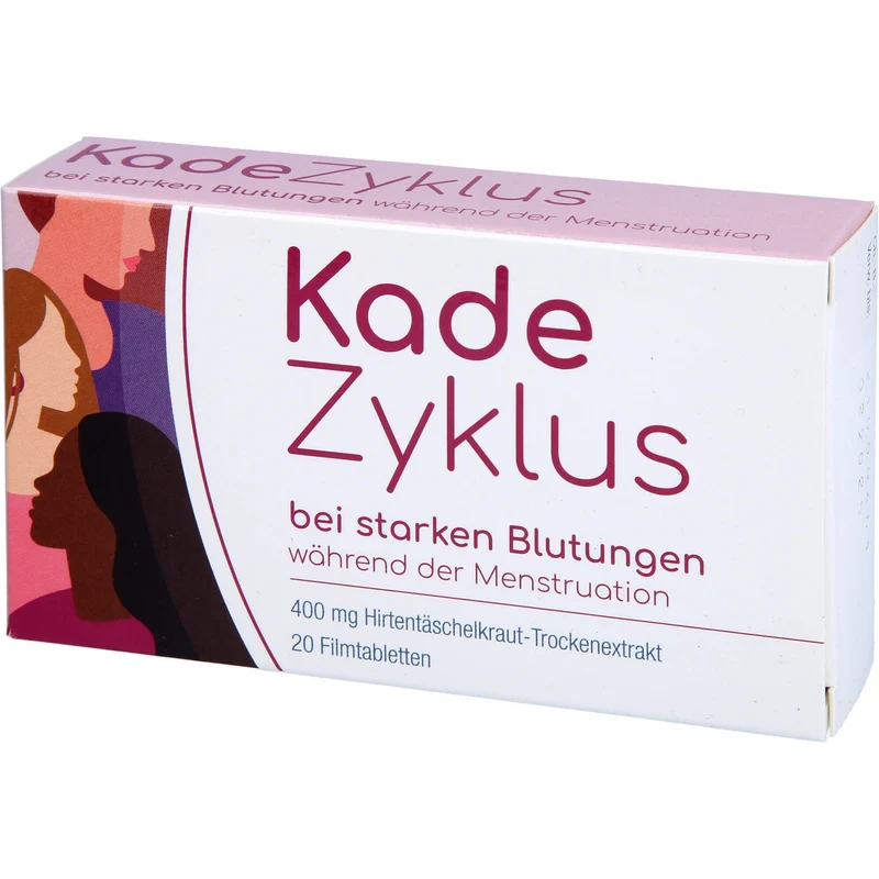 KadeZyklus bei starken Blutungen während der Menstruation 400 mg Filmtabletten, 20 St. Tabletten