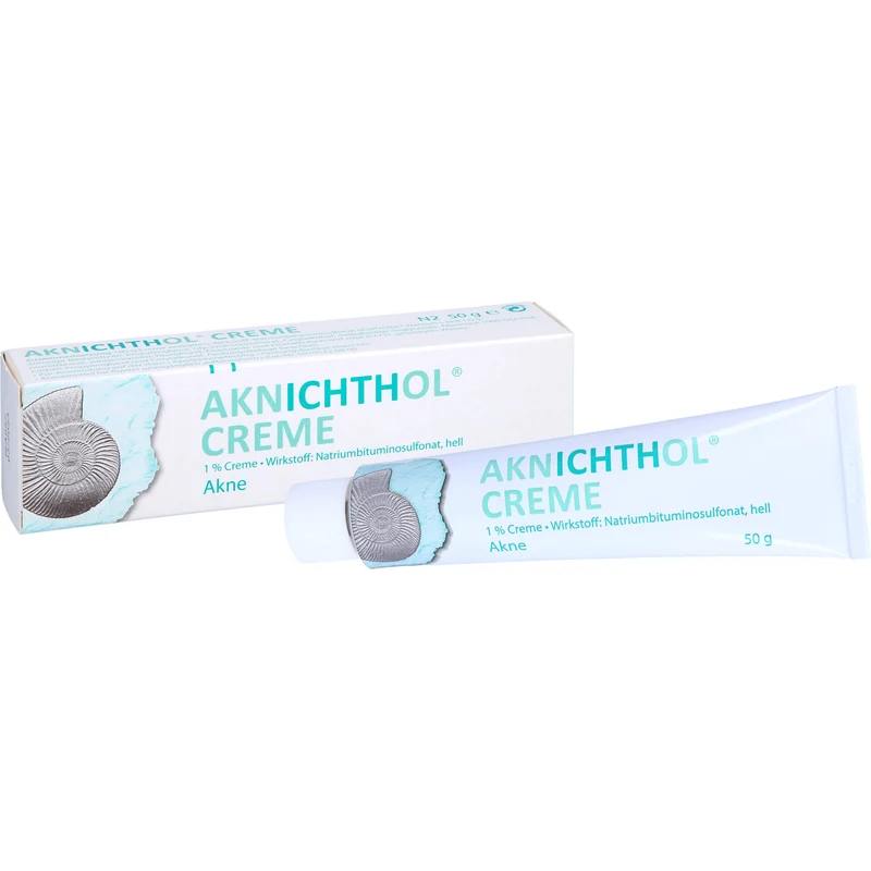 Aknichthol Creme, 1 % Creme, 50 g Creme