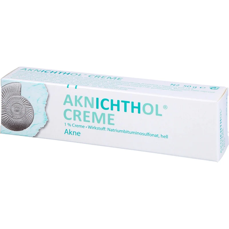 Aknichthol Creme, 1 % Creme, 50 g Creme