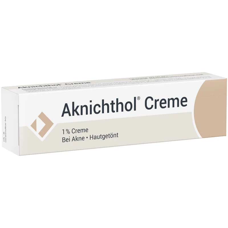 Aknichthol Creme, 1 % Creme, 50 g Creme