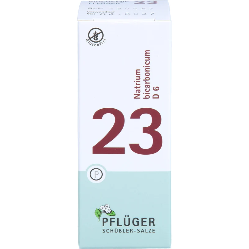Pflüger Biochemie Nr.23 Natrium bicarbonicum D6 Tabletten, 100 St. Tabletten