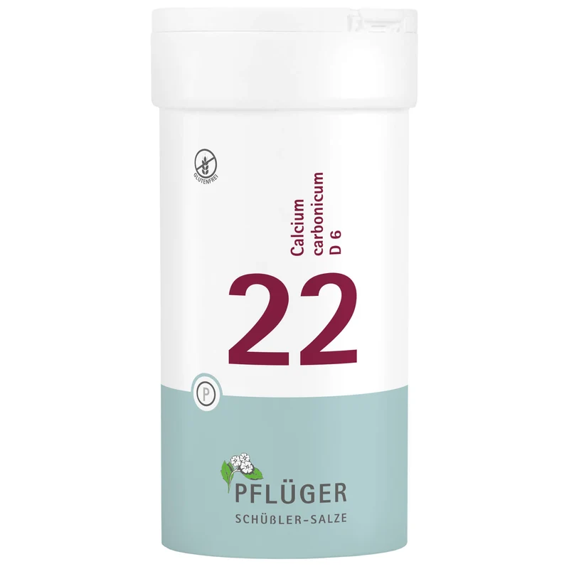 Biochemie Nr.22 Calcium carbonicum D6 Pflüger Tbl., 400 St. Tabletten