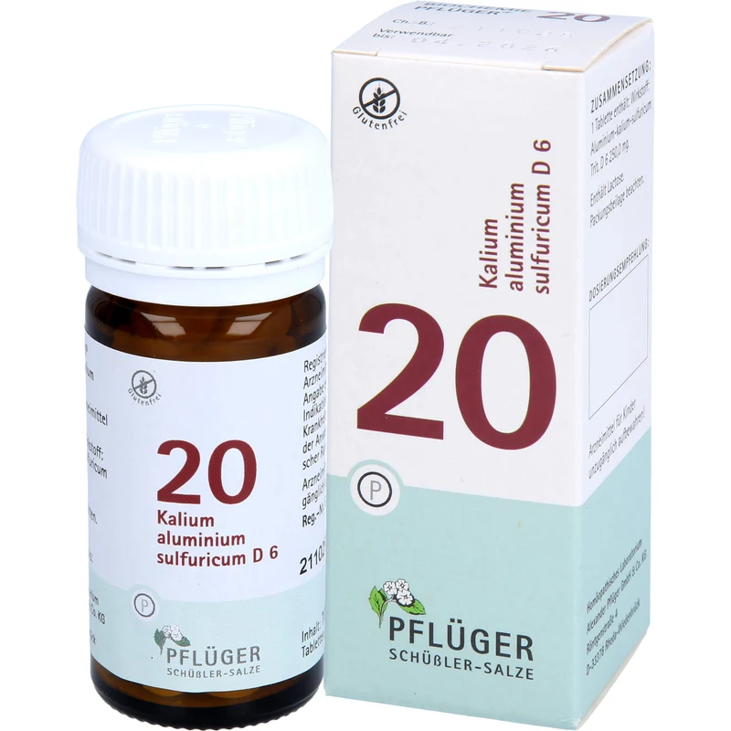 Biochemie Nr.20 Kalium aluminium sulf. D6 Pflüger Tbl., 100 St TAB