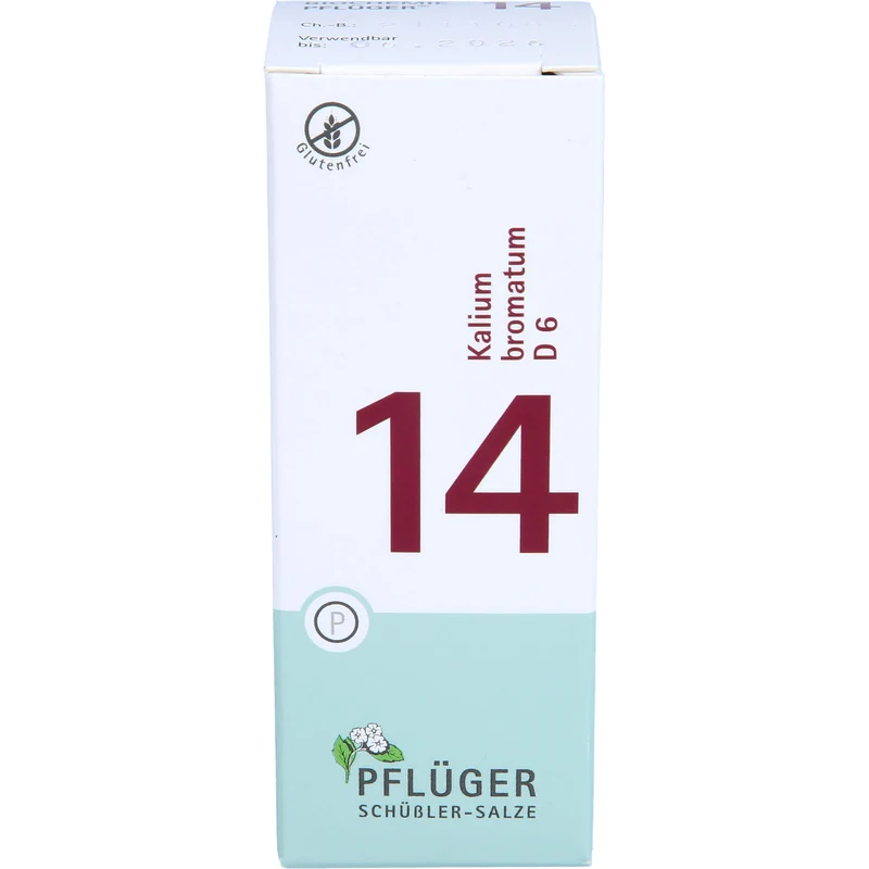 Pflüger Biochemie Nr.14 Kalium bromatum D6 Tabletten, 100 St. Tabletten