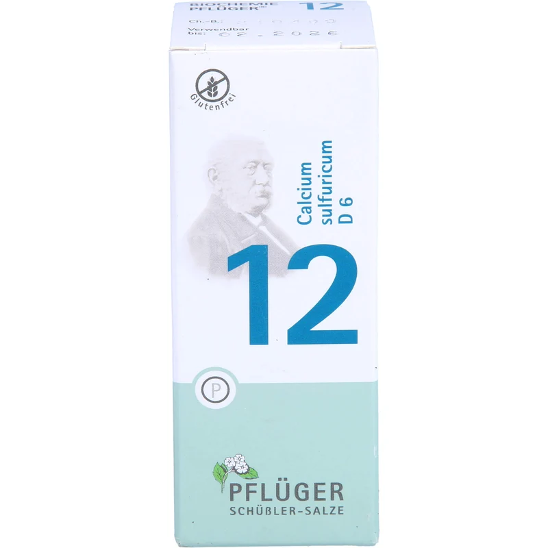 Pflüger Biochemie Nr.12 Calcium sulfuricum D6 Tabletten, 100 St. Tabletten