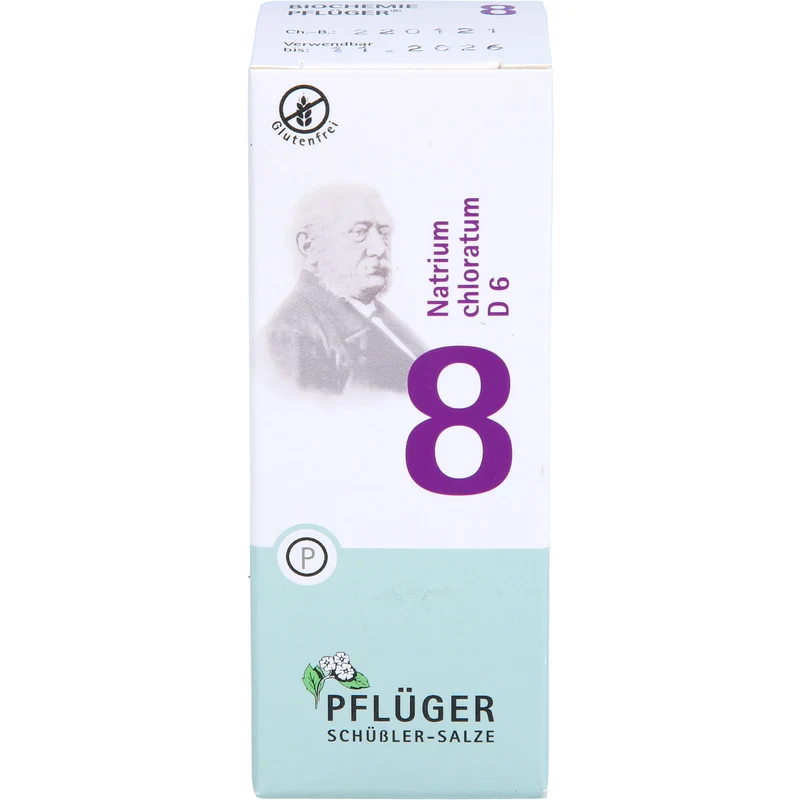 Pflüger Biochemie Nr.8 Natrium chloratum D6 Tabletten, 100 St. Tabletten