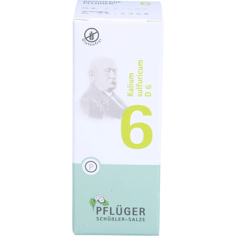 Biochemie Nr.6 Kalium sulfuricum D6 Pflüger Tbl., 100 St TAB