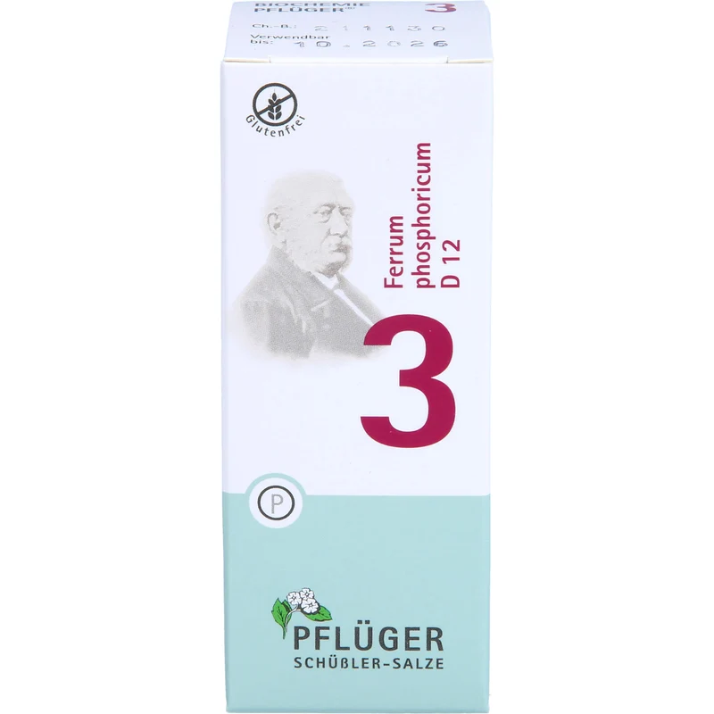 Pflüger Biochemie Nr.3 Ferrum phosphoricum D12 Tabletten, 100 St. Tabletten