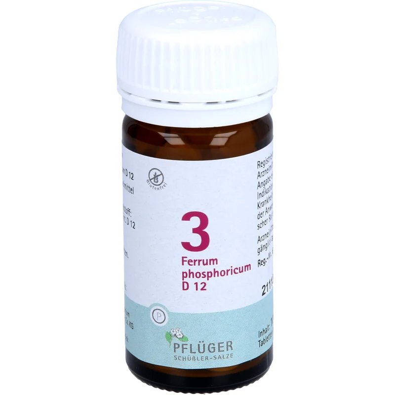 Pflüger Biochemie Nr.3 Ferrum phosphoricum D12 Tabletten, 100 St. Tabletten