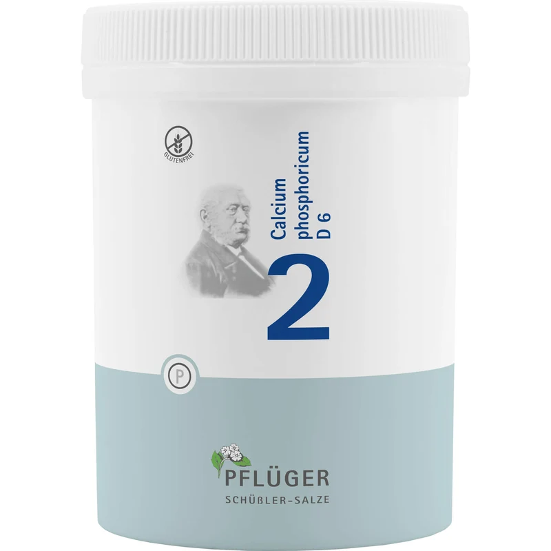 Pflüger Biochemie Nr.2 Calcium phosphoricum D6 Tabletten, 1000 St. Tabletten