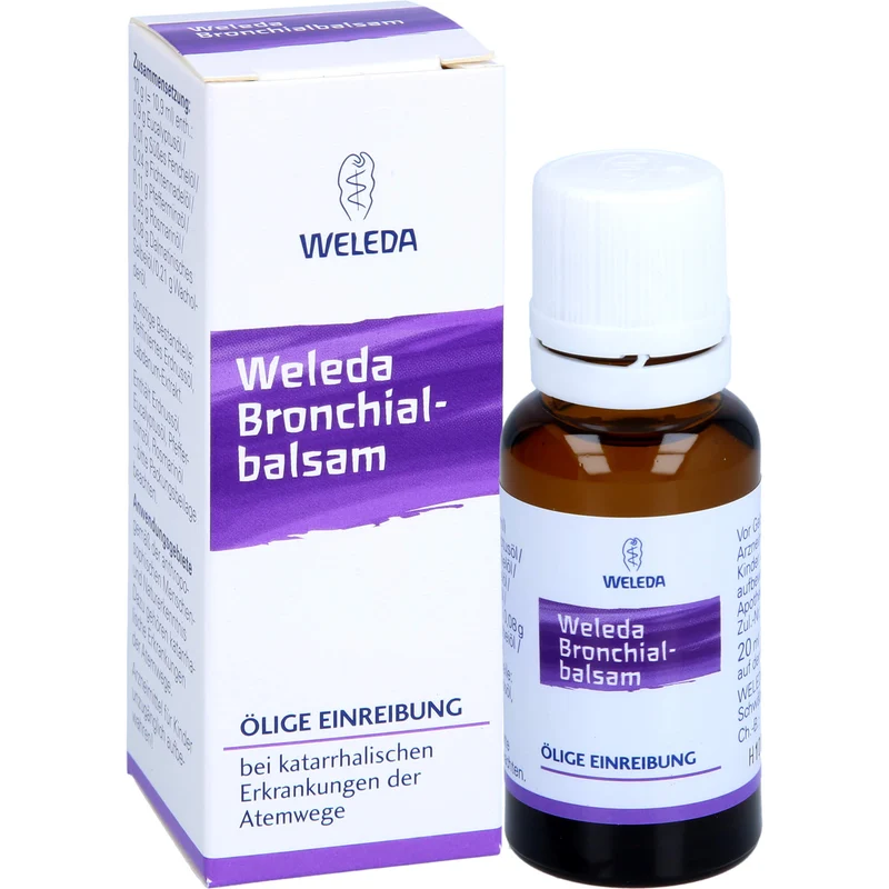 WELEDA Bronchialbalsam, 20 ml Einreibung