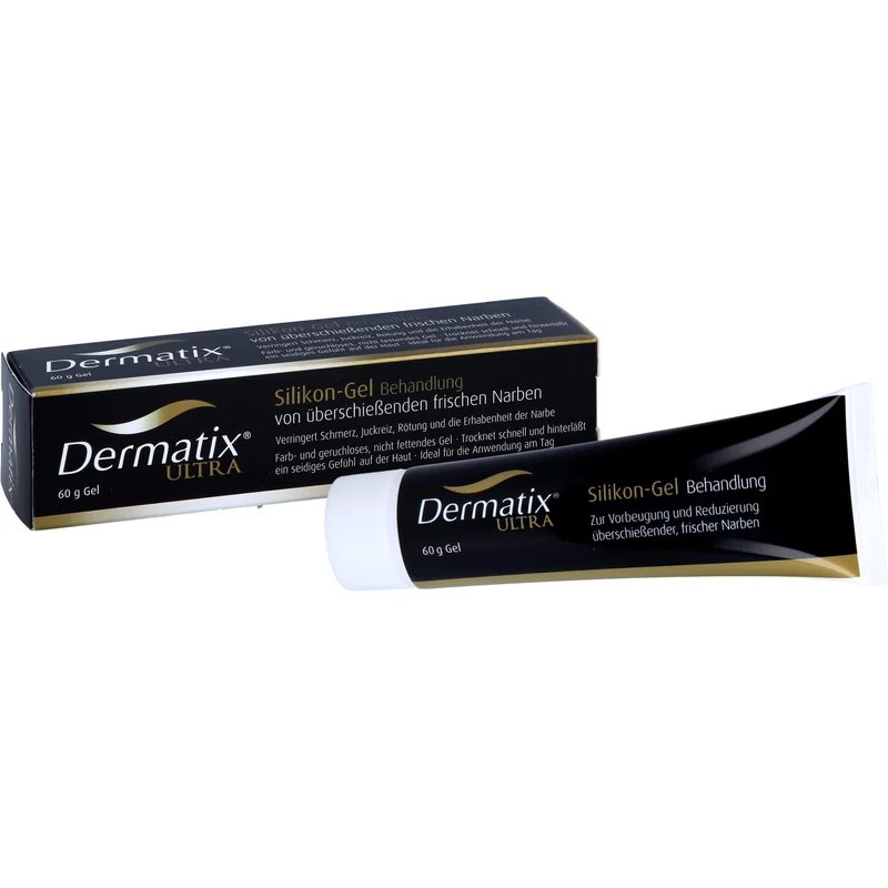 Dermatix Ultra Silikon-Gel zur Vorbeugung und Reduzierung von Narben, 60 g Gel