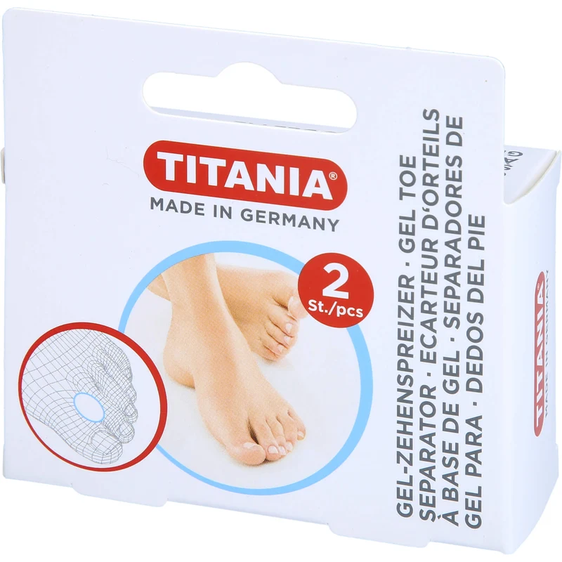 Zehenspreizer aus Gel TITANIA, 2 St