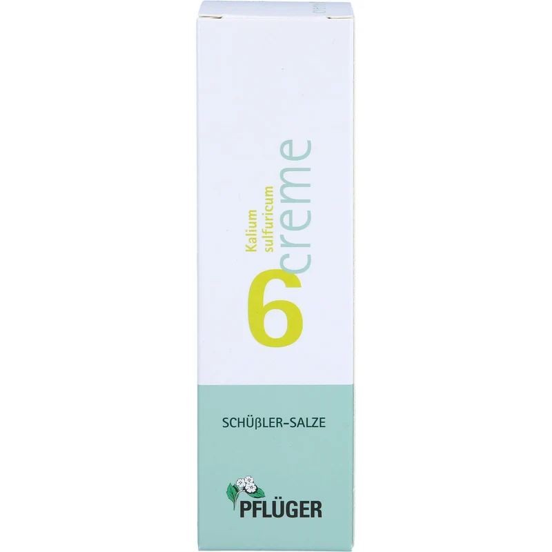 Biochemie Nr.6 Kalium sulfuricum Pflüger Creme, 75 g Creme