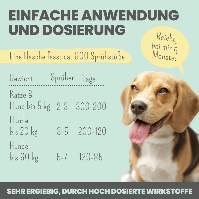 Dental-Spray | bei Zahnstein für Hunde