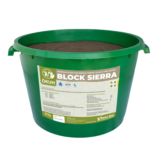 Ökuh Block Sierra, Leckmasse