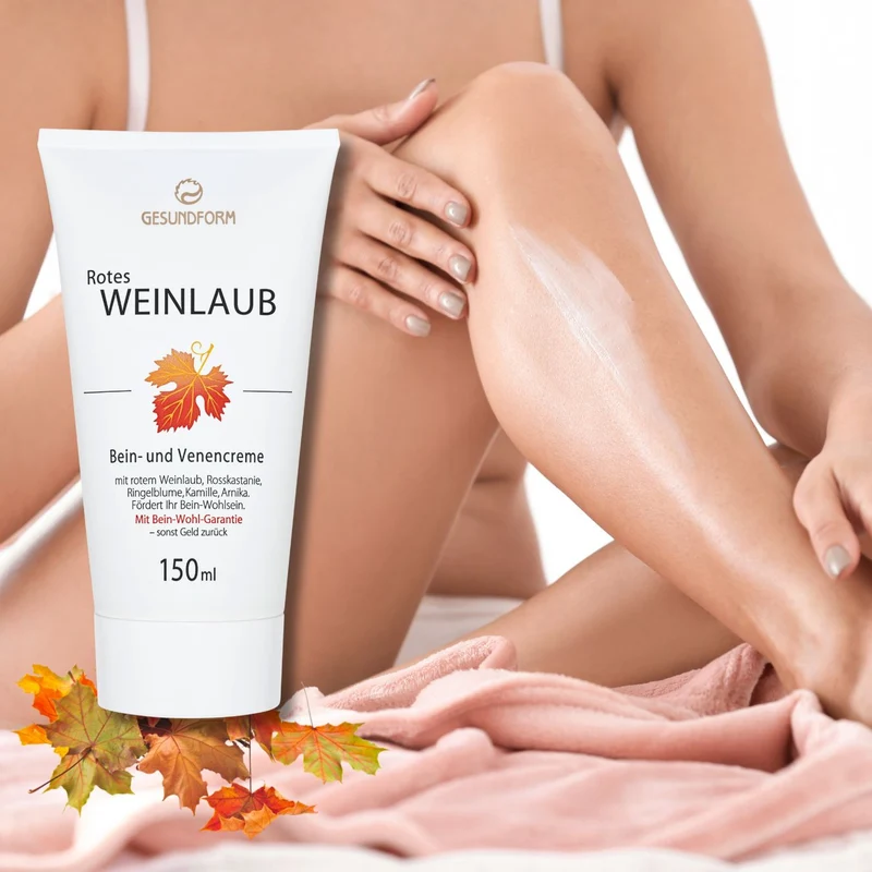 GESUNDFORM rotes Weinlaub Creme 150ml