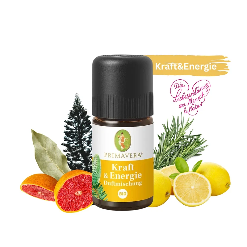 Primavera Kraft & Energie Duftmischung bio 5ml