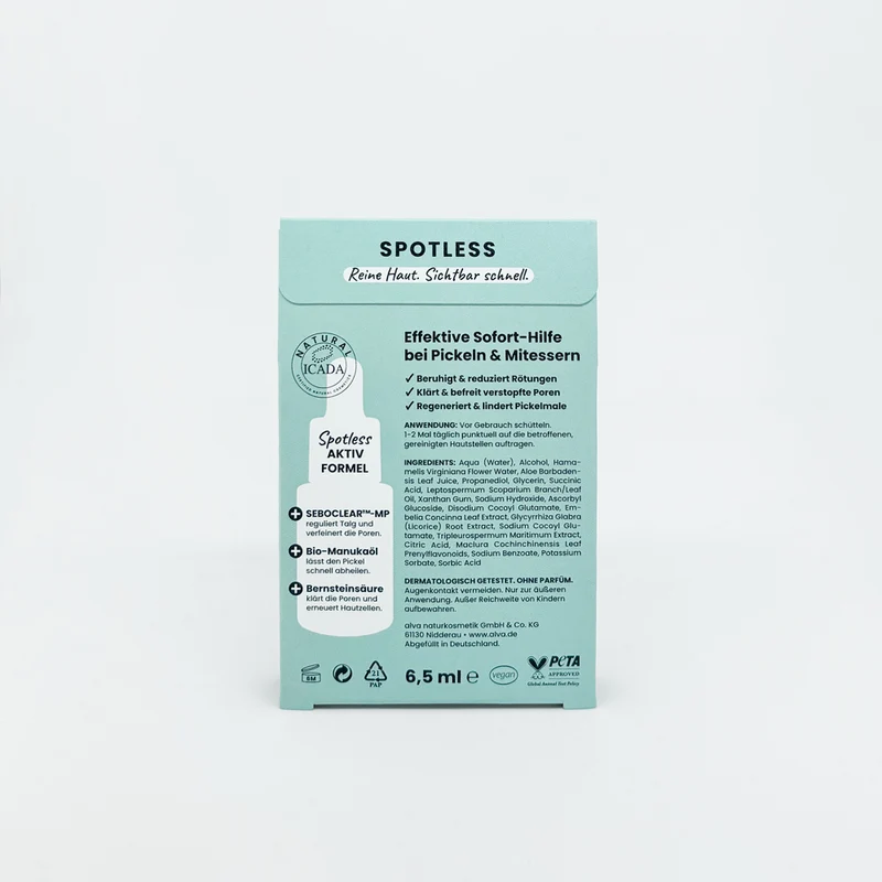NEU! alva Rhassoul® Spotless – Spot Treatment